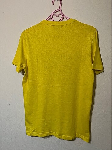 s Beden sarı Renk Orijinal etiketli Tommy Hilfiger unisex tshirt