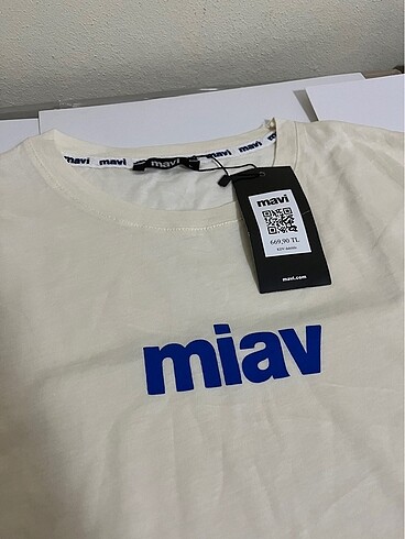 Mavi Jeans Orijinal etiketli mavi unisex tshirt