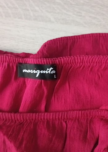 Bordo Keten Mini Tulum, Askılı, Salaş Kesim - Görsel 2