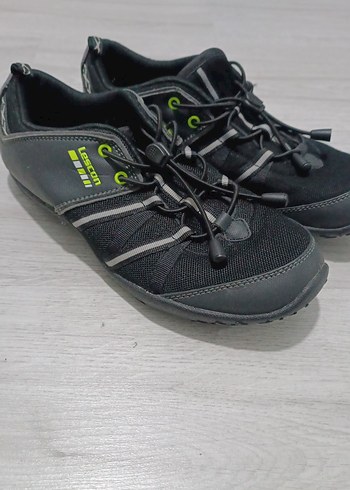 Lescon Siyah Spor Ayakkabı Velcro Bağcıklı - Görsel 8