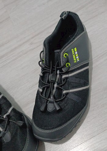 Lescon Siyah Spor Ayakkabı Velcro Bağcıklı - Görsel 3