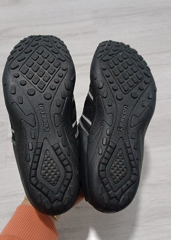 Lescon Siyah Spor Ayakkabı Velcro Bağcıklı - Görsel 7