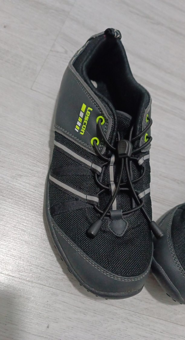 Lescon Siyah Spor Ayakkabı Velcro Bağcıklı - Görsel 2