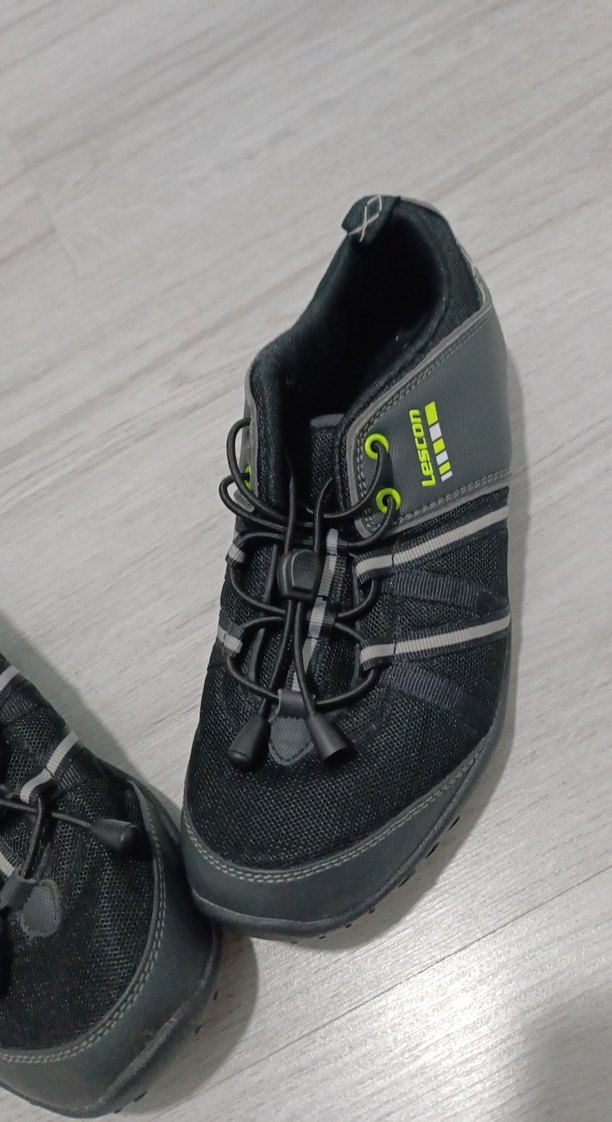 Lescon Siyah Spor Ayakkabı Velcro Bağcıklı - Görsel 3