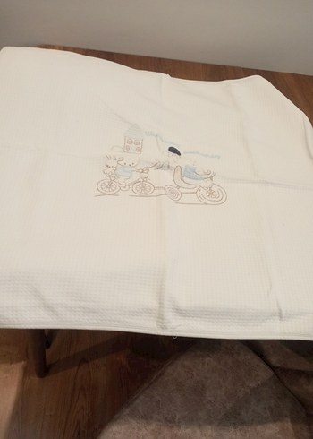 Nakışlı Beyaz Bebek Uyku Seti - Görsel 4