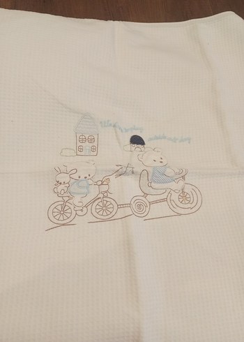 Nakışlı Beyaz Bebek Uyku Seti - Görsel 5