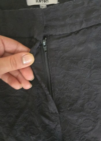 s Beden siyah Renk koton pantolon