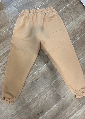 Bej erkek rahat kesim eşofman - Görsel 3