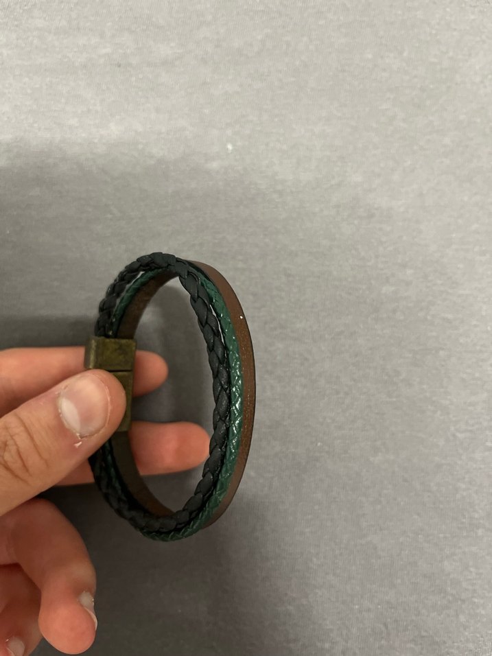 Erkek deri bileklik - Görsel 2