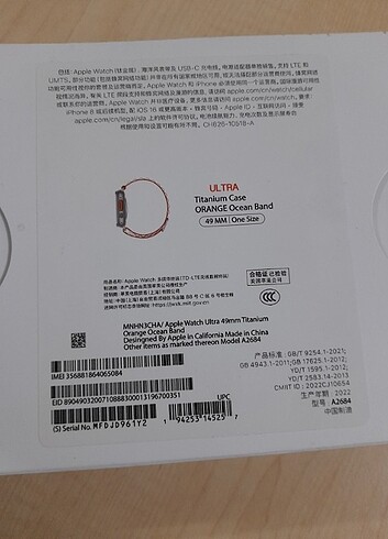  Beden Apple watch 8 ultra Titanyum Case 49mm