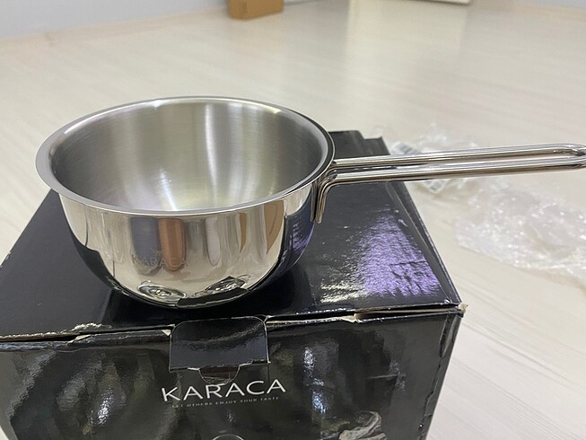  Beden gri Renk Karaca Aden çelik tencere takımı