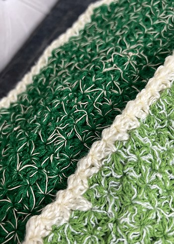 Yeşil Örgü Banyo Süngeri - Görsel 2