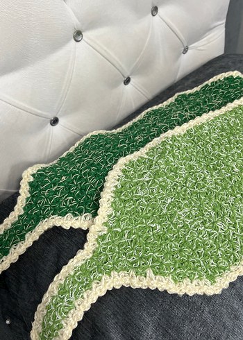 Yeşil Örgü Banyo Süngeri - Görsel 3