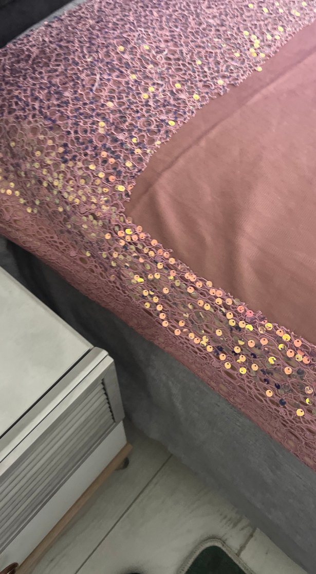 Parlak Pembe Düz Yatak Örtüsü - Görsel 3