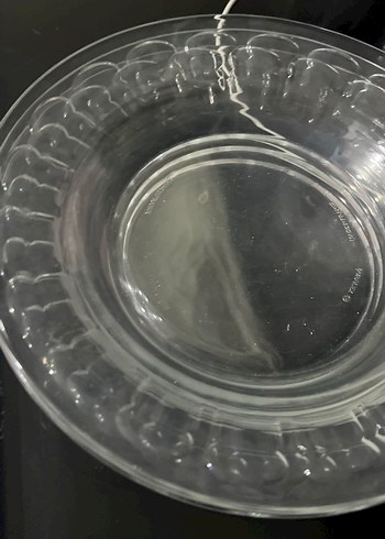 Şeffaf Cam Tabak Seti - Görsel 4