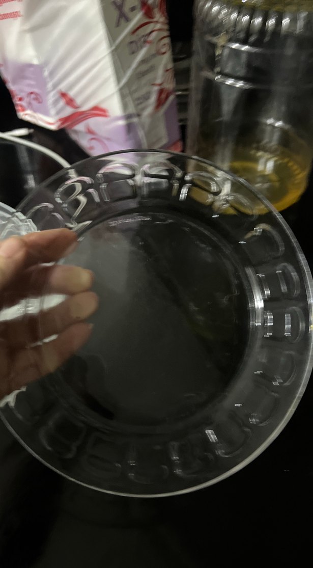 Şeffaf Cam Tabak Seti - Görsel 3