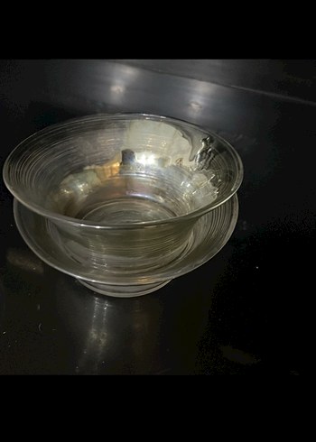 Bej Renkte Şeffaf Cam Kase Seti - Görsel 2