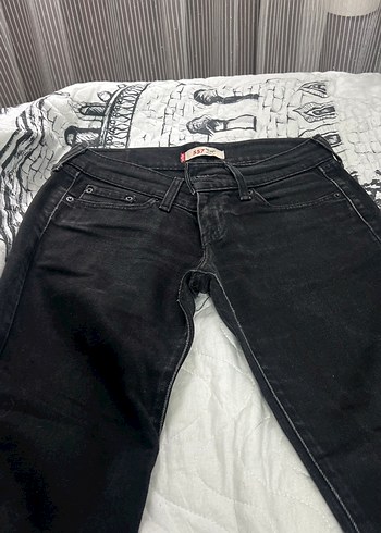 Levis Siyah Denim Jean