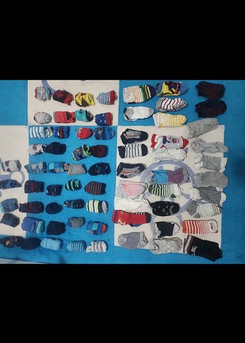 Renkli Desenli Erkek Çorapları - Görsel 2