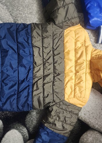 Erkek Çocuk Renk Bloklu Fermuarlı Mont - Görsel 3