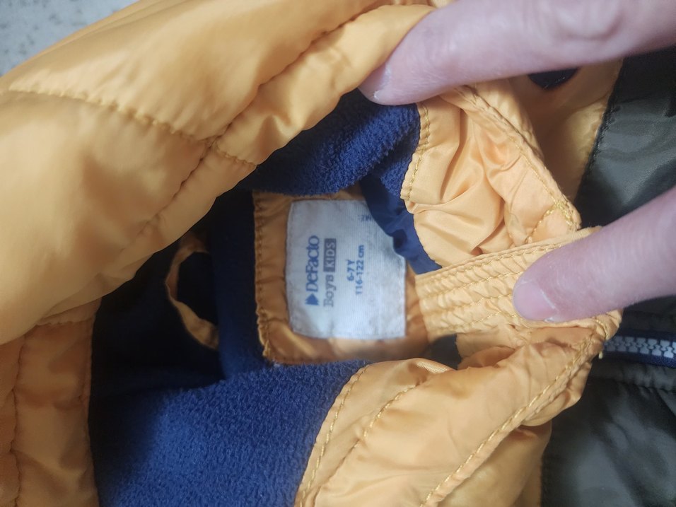 Erkek Çocuk Renk Bloklu Fermuarlı Mont - Görsel 2