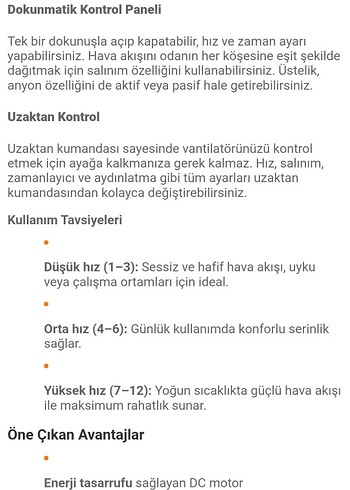 Fakir Windease Beyaz Kule Tipi Vantilatör - Görsel 9