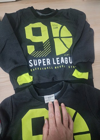 Erkek Çocuk Çizgili Pamuklu Triko Kazak - Görsel 2