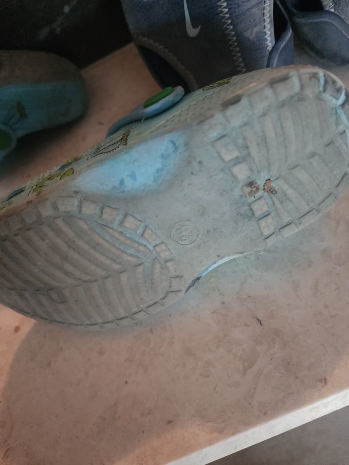 Erkek Çocuk Mavi Kaydırmaz Sandalet - Görsel 4