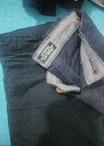 Kapüşonlu Fermuarlı Erkek Çocuk Mavi Sweatshirt - Görsel 13