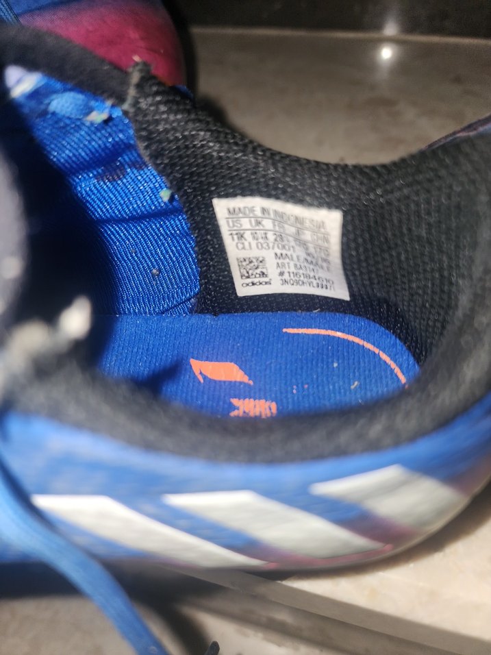 Renkli Erkek Çocuk Spor Ayakkabı Velcro - Görsel 4