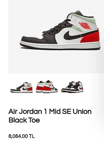 Nike Air Jordan 1 Mid SE Union 