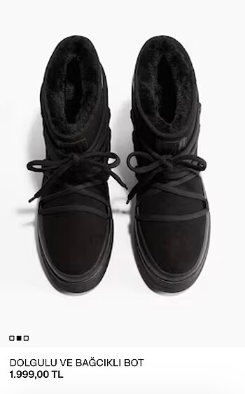 H&M H&m siyah bot