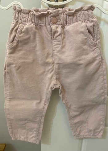 ZARA Kız Çocuk Kadife Pantolon