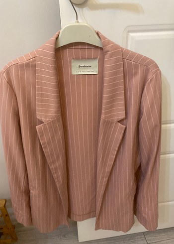 Stradivarius Stradivarius Midi Kadın Blazer Ceket