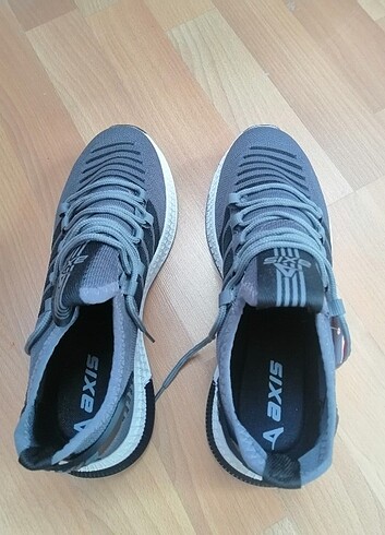 40 Beden gri Renk Unisex spor ayakkabı