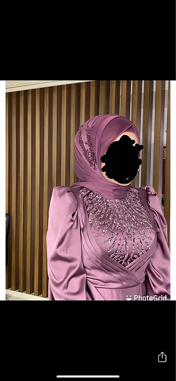 Diğer Tesettür taşlı abiye