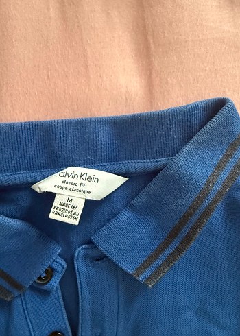 Mavi Uzun Kollu Erkek Polo Tişört