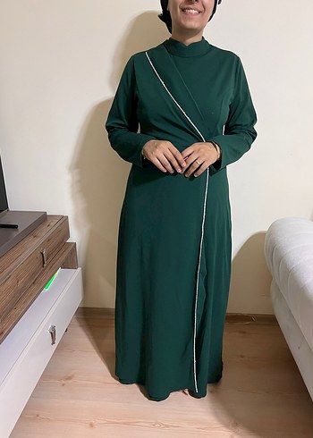 46 Beden Abiye taşlı