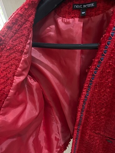 m Beden kırmızı Renk Blazer Ceket