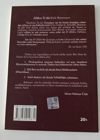 3 Vasiyetim - Ahmet Mahmut Ünlü - Görsel 2