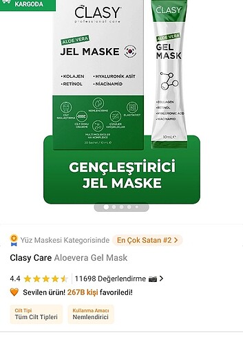 Jel maske 