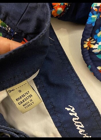 s Beden lacivert Renk Mavi jeans şortlu bikini takımı