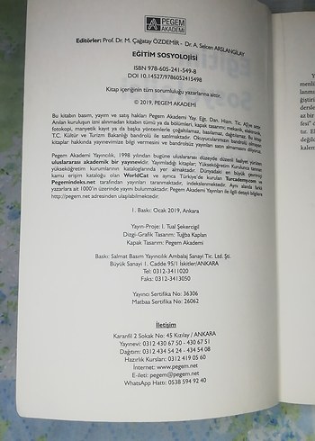 Eğitim Sosyolojisi - M. Çağatay Özdemir, A. Selcen Arslangilay - Görsel 3