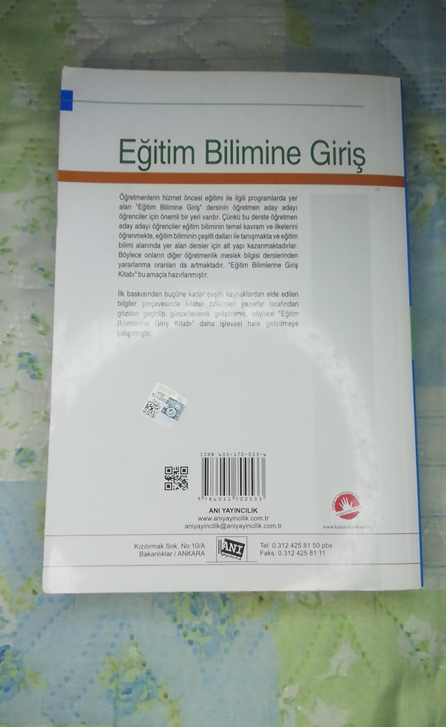 Eğitim Bilimine Giriş - Prof. Dr. Nevin Saylan - Görsel 2