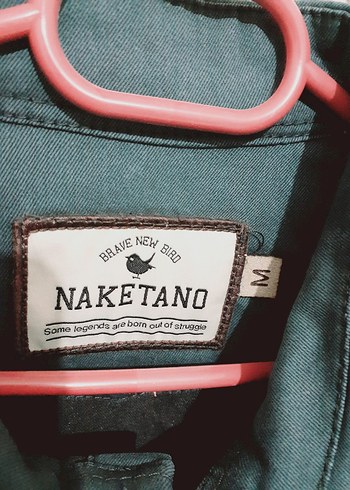 Erkek Turkuaz Kot Gömlek Uzun Kollu - Görsel 2