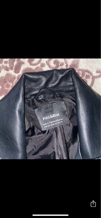 Pull and Bear Deri ceket