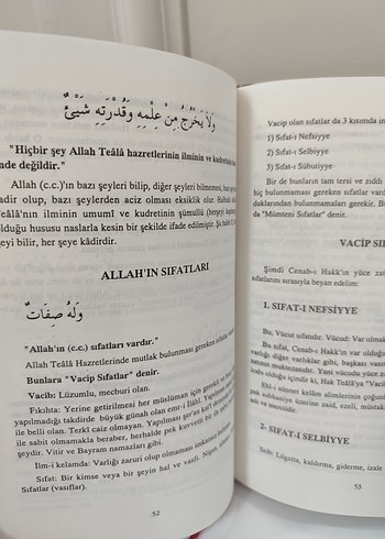 Ömer Nesefi Akaid Arapça Metin ve Türkçe Açıklaması