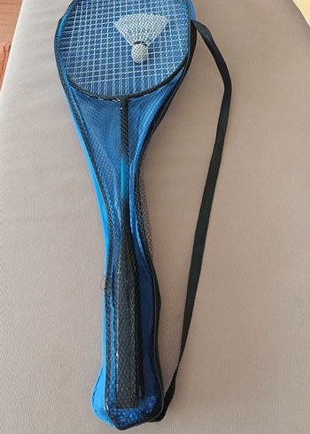 Koyu Mavi Badminton Raketi ve Tüy Topu Seti - Görsel 4