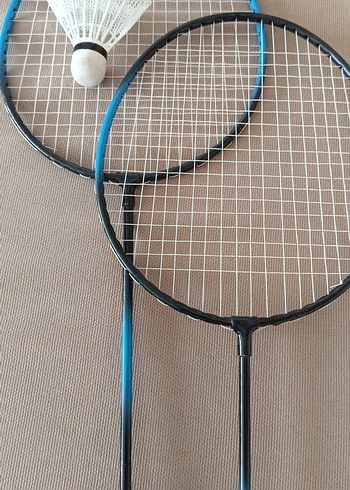 Koyu Mavi Badminton Raketi ve Tüy Topu Seti - Görsel 3
