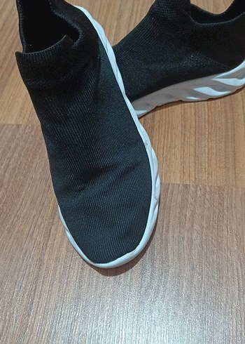 Siyah Kadın Spor Ayakkabı - Görsel 4